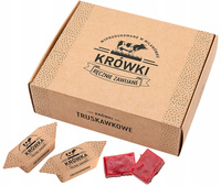 Strawberry fudge candies in 350g box
