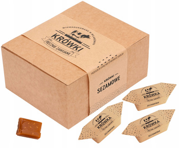 Sesame fudge candies in 1 kg box