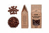 Brazil Santos coffee in Belgian chocolate 44%