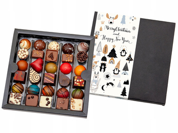 Bombonierka na prezent, Boże Narodzenie, Mikołajki 250g