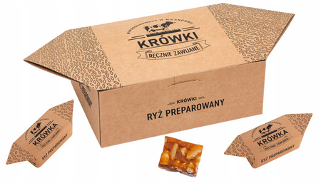 Krówki a'la szyszki w pudełku krówka 250g