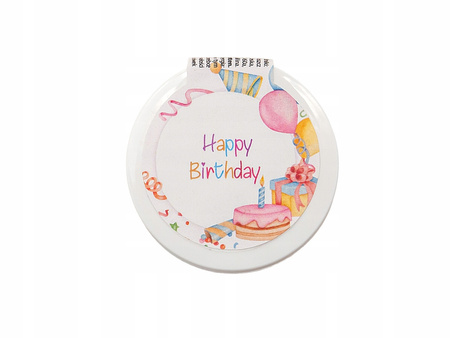 Mini słoiczek z drażetkami - Happy Birthday - 5 szt. na urodziny