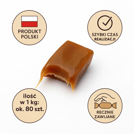 Krówki z wróżbami na Andrzejki wz4 1 kg