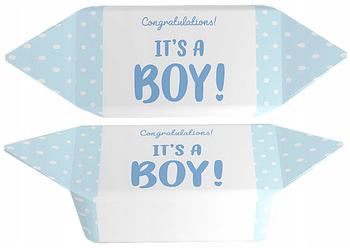 Baby Shower fudge candies design no.3 - It's a Boy!