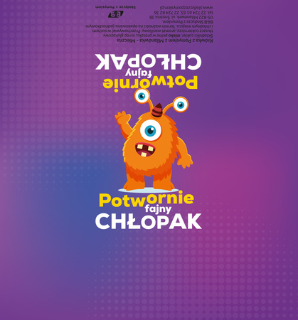 Krówki na Dzień Chłopaka ''Potwornie Fajny Chłopak'' wz3 1kg