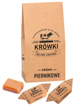 Krówki ciągutki piernikowe w torebce 350g