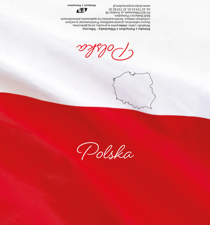 Cukierki krówki Polska flaga Polski 1kg WZ1