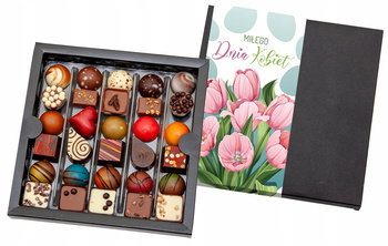 Bombonierka na Dzień Kobiet prezent czekoladki 250 g