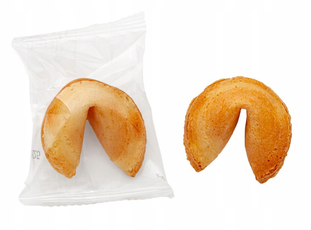 Ciasteczka z wróżbą na Andrzejki - zestaw 10 sztuk 60g