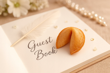 Ciasteczka z wróżbą na ślub - zestaw 10 sztuk 60g