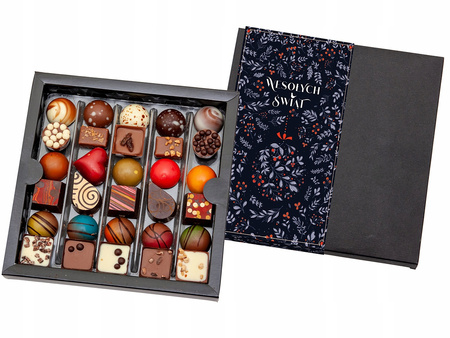 Bombonierka na prezent, Boże Narodzenie, Mikołajki 250g