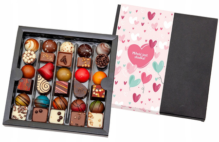 Bombonierka na prezent, Walentynki 250 g