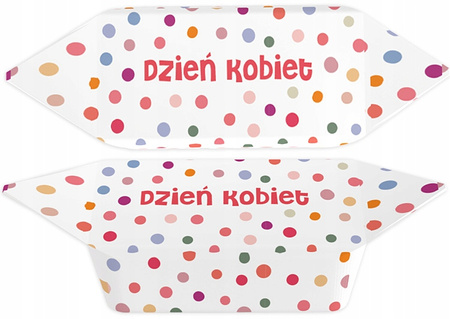 Krówki Dzień Kobiet kropki prezent 1 kg