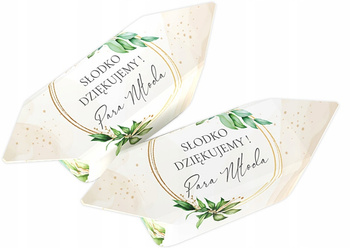 Krówki na ślub wesele podziękowanie dla gości WZ10