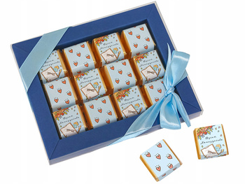 Bombonierka na Dzień Nauczyciela - zestaw 12 czekoladek 204g