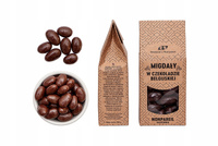 Migdały w belgijskiej czekoladzie deserowej 55%