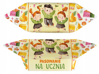 Krówki na Pasowanie na Ucznia - upominek dla dzieci i szkół wz 1 1kg
