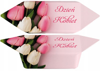 Krówki ciągutki na Dzień Kobiet kwiaty tulipany prezent 1 kg