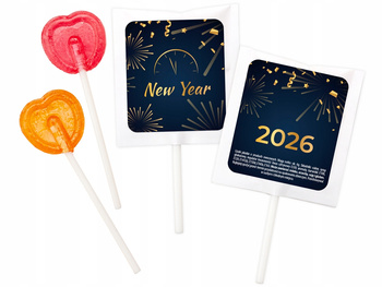 Lizaki na Sylwestra - zestaw 50 szt.| Bal Noworoczny, Impreza 300g